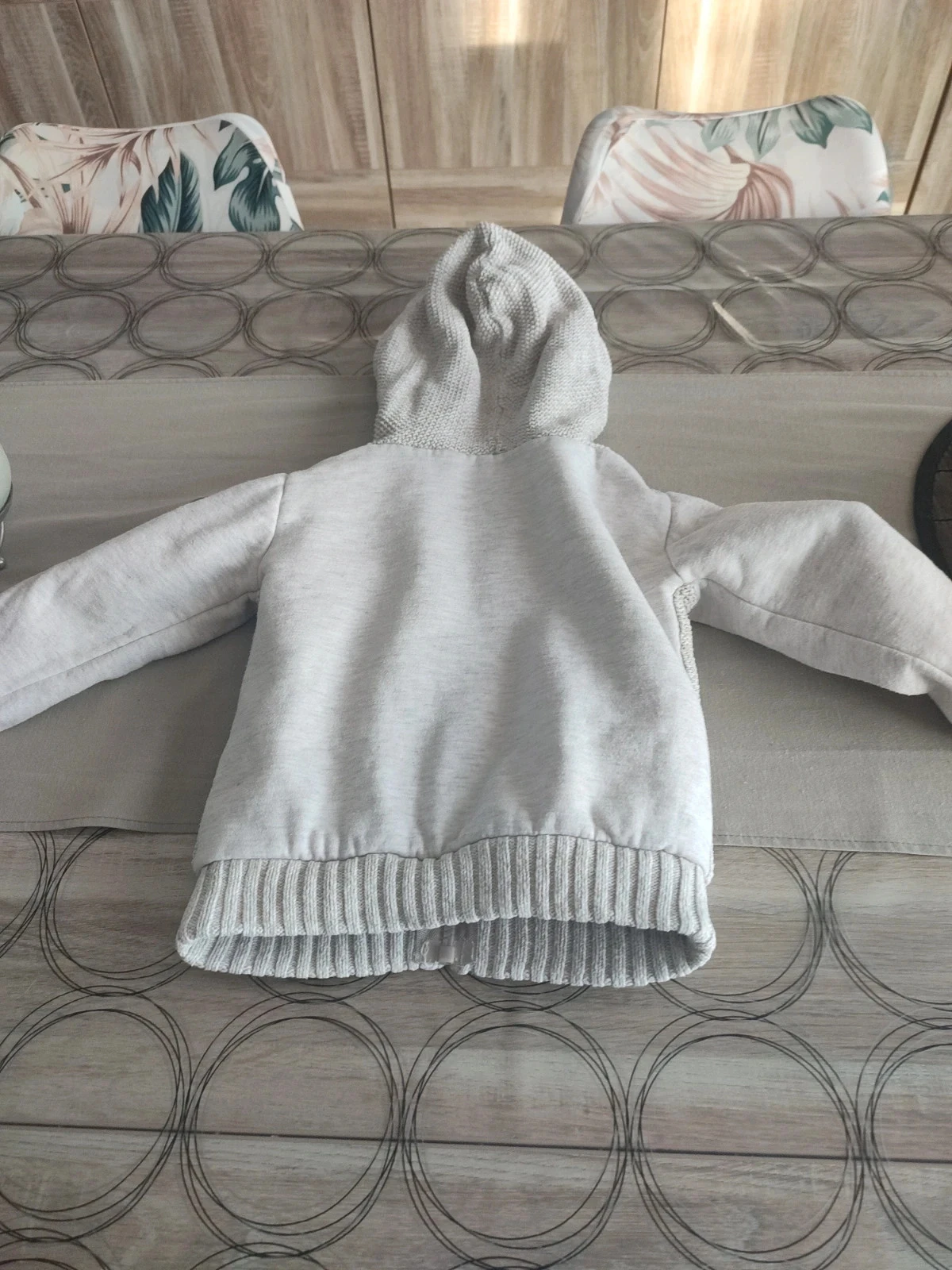Polaire gebreid vest met capuchon 4 jaar – photo 5